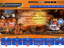 Tablet Screenshot of etsdc.com